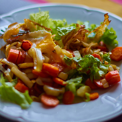 Poireaux aux légumes - Recette / Repas, Être Végétarien !