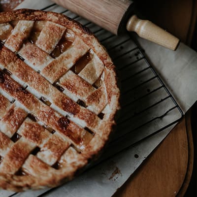 Tarte aux pommes - Recette / Repas, Être Végétarien !